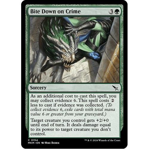 Bite Down on Crime FOIL - MKM