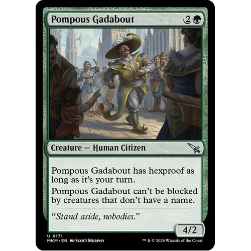 Pompous Gadabout FOIL - MKM