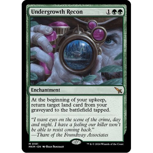 Undergrowth Recon FOIL - MKM