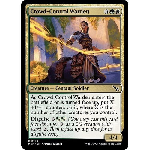 Crowd-Control Warden FOIL - MKM