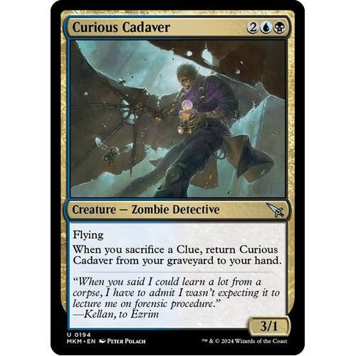 Curious Cadaver FOIL - MKM