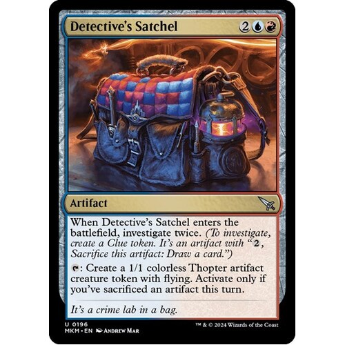 Detective's Satchel FOIL - MKM