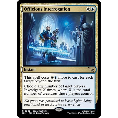 Officious Interrogation FOIL - MKM