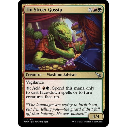 Tin Street Gossip FOIL - MKM