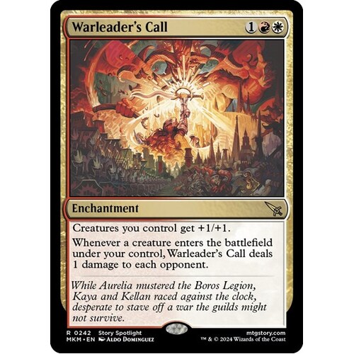 Warleader's Call FOIL - MKM