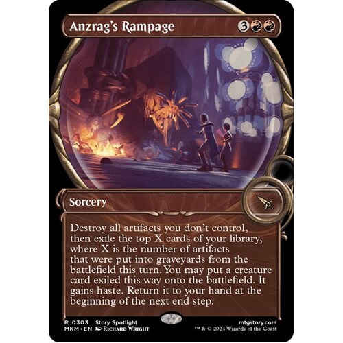 Anzrag's Rampage (Showcase) FOIL - MKM