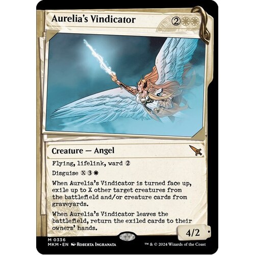 Aurelia's Vindicator (Showcase) FOIL - MKM