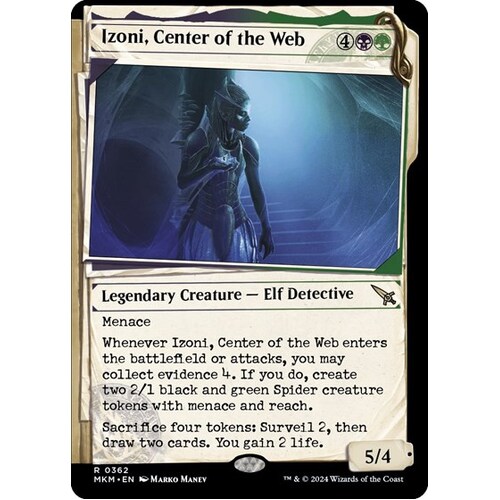 Izoni, Center of the Web (Showcase) FOIL - MKM