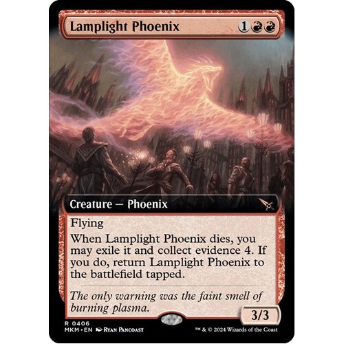 Lamplight Phoenix (Extended Art) FOIL - MKM