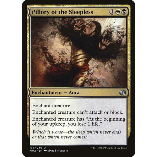 Pillory of the Sleepless - MM2