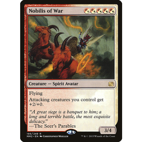 Nobilis of War - MM2