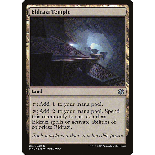 Eldrazi Temple - MM2