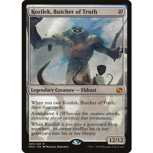 Kozilek, Butcher of Truth FOIL - MM2