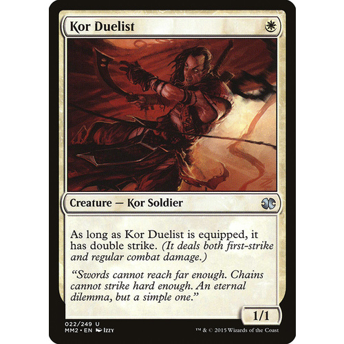 Kor Duelist FOIL - MM2