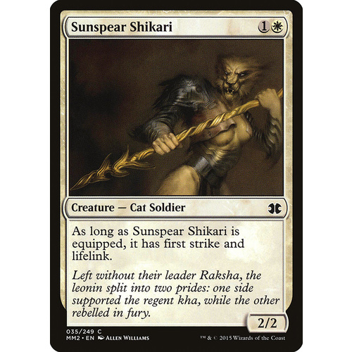 Sunspear Shikari FOIL - MM2