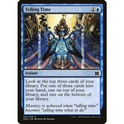 Telling Time FOIL - MM2