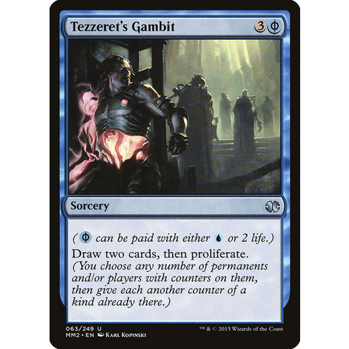 Tezzeret's Gambit FOIL - MM2