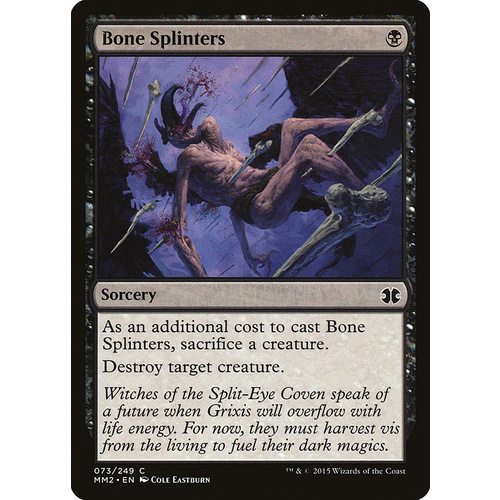 Bone Splinters FOIL - MM2