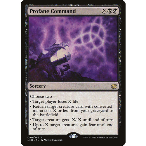 Profane Command FOIL - MM2