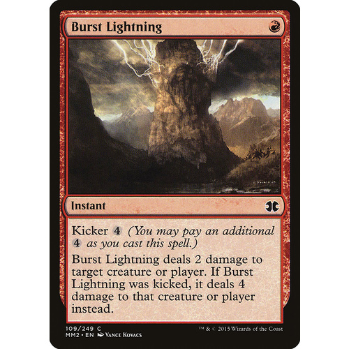 Burst Lightning FOIL - MM2