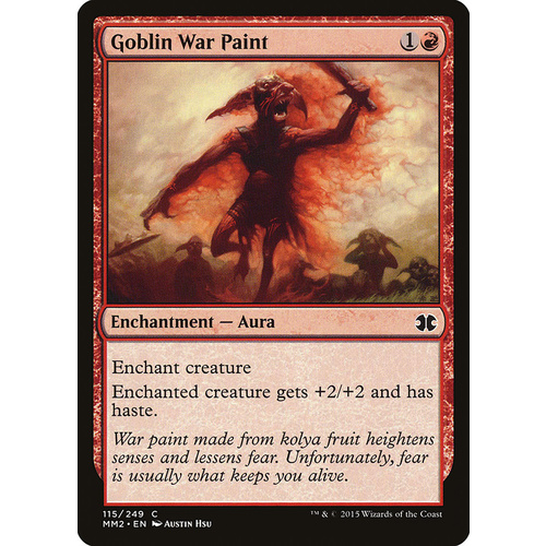 Goblin War Paint FOIL - MM2