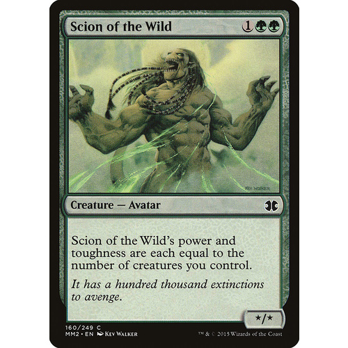 Scion of the Wild FOIL - MM2