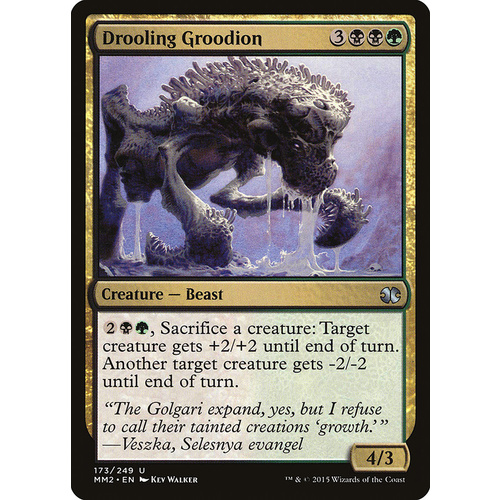 Drooling Groodion FOIL - MM2