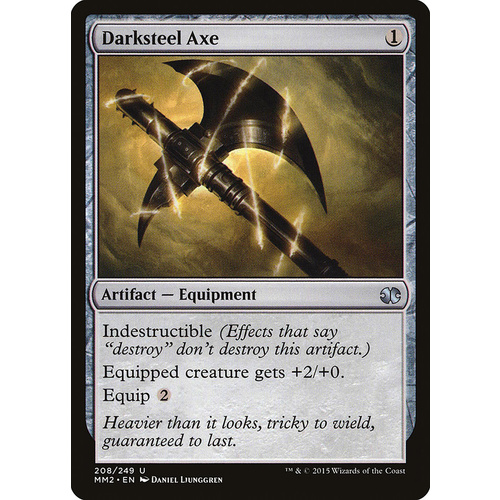 Darksteel Axe FOIL - MM2