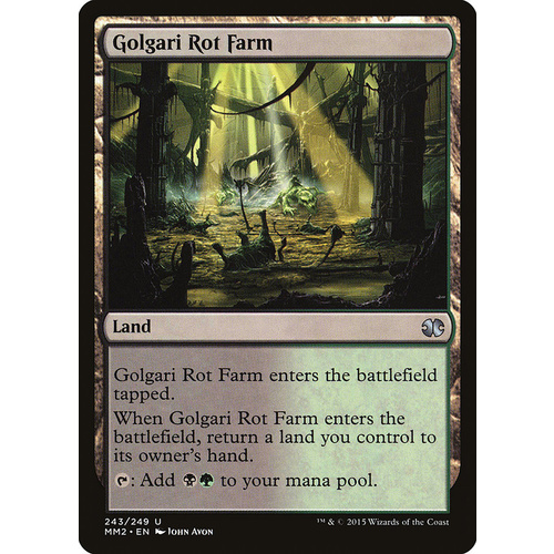 Golgari Rot Farm FOIL - MM2