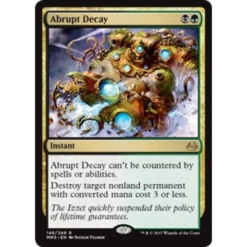 Abrupt Decay FOIL - MM3
