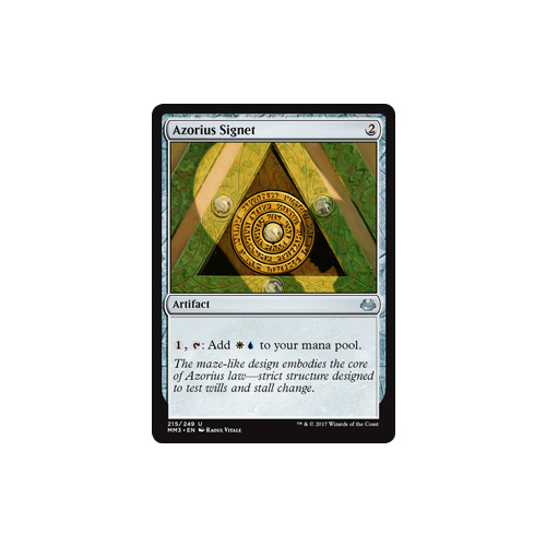Azorius Signet FOIL - MM3