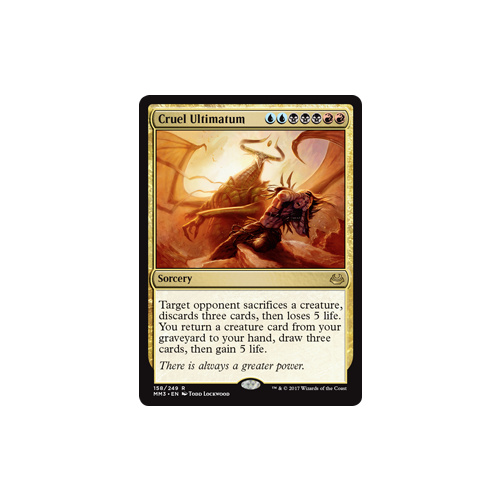 Cruel Ultimatum FOIL - MM3