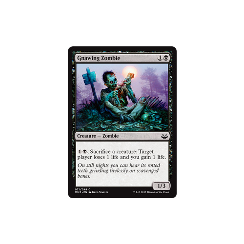 Gnawing Zombie FOIL - MM3