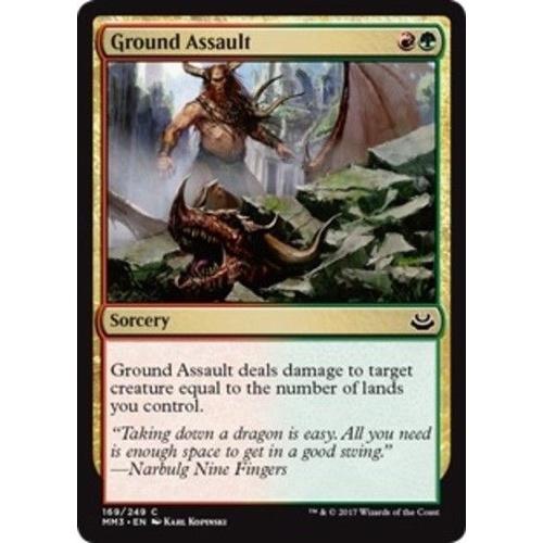 Ground Assault FOIL - MM3