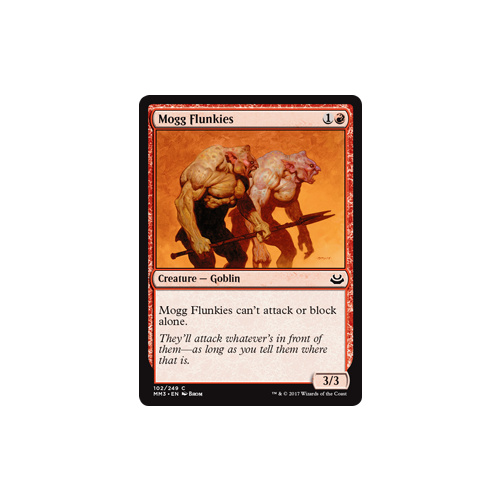 Mogg Flunkies FOIL - MM3