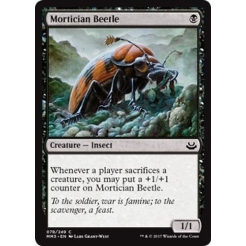 Mortician Beetle FOIL - MM3