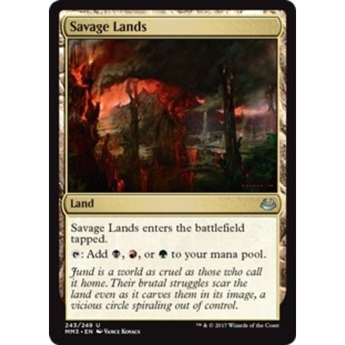 Savage Lands FOIL - MM3