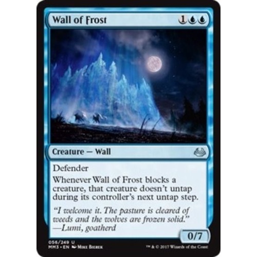Wall of Frost FOIL - MM3