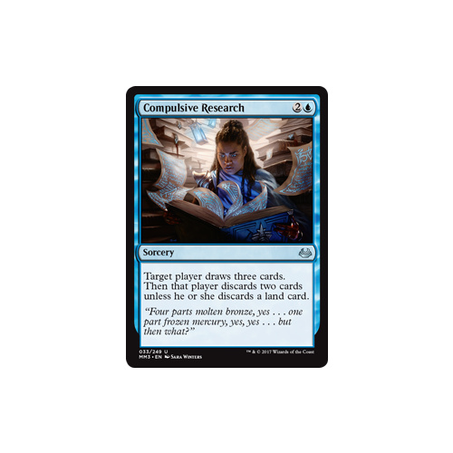 Compulsive Research - MM3