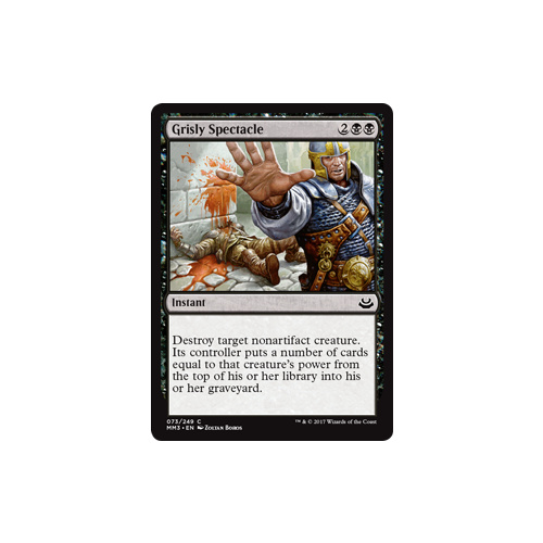 Grisly Spectacle - MM3