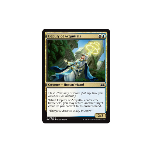Deputy of Acquittals - MM3