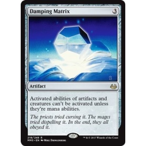 Damping Matrix - MM3