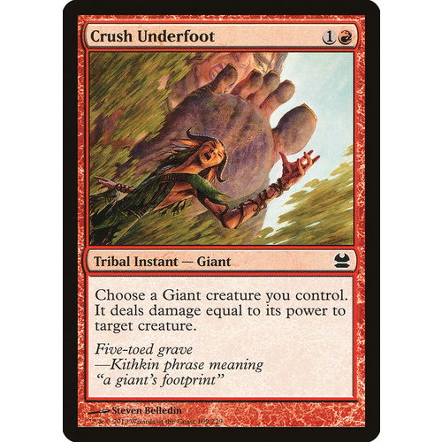 Crush Underfoot - MMA
