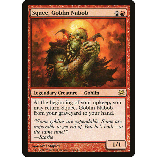 Squee, Goblin Nabob - MMA