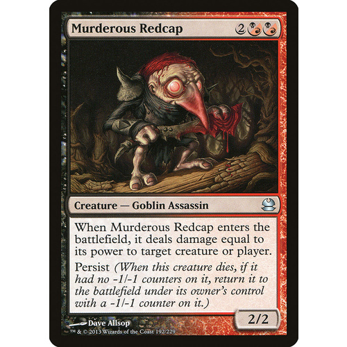 Murderous Redcap - MMA