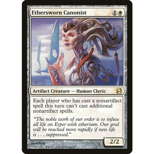 Ethersworn Canonist FOIL - MMA