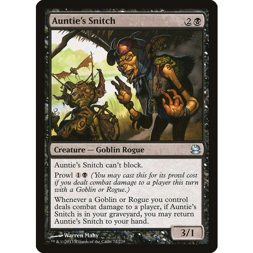 Auntie's Snitch FOIL - MMA
