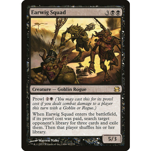 Earwig Squad FOIL - MMA