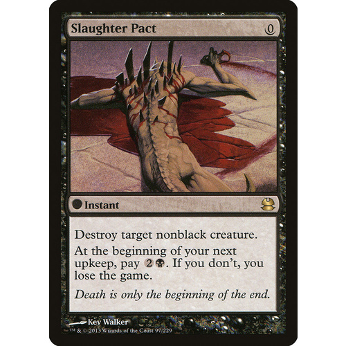 Slaughter Pact FOIL - MMA