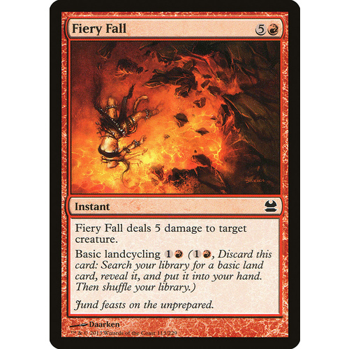 Fiery Fall FOIL - MMA